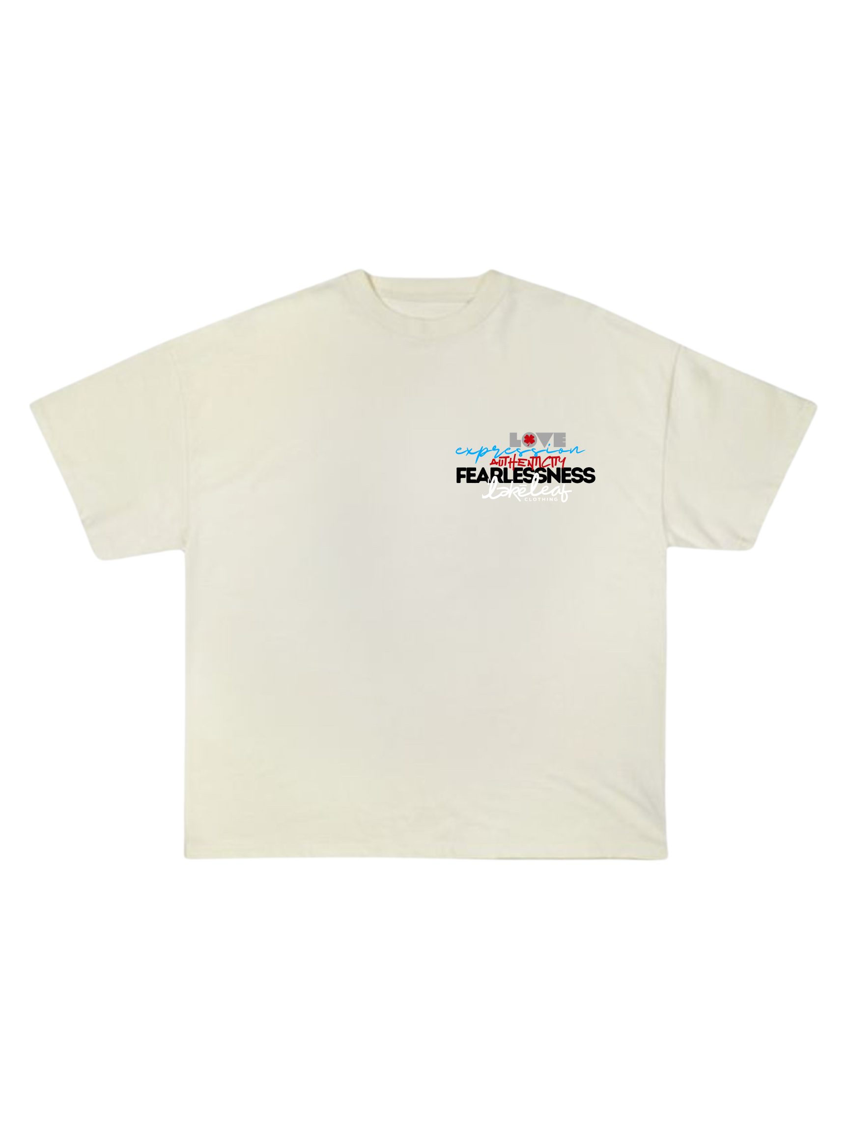 Cream LEAF Tee