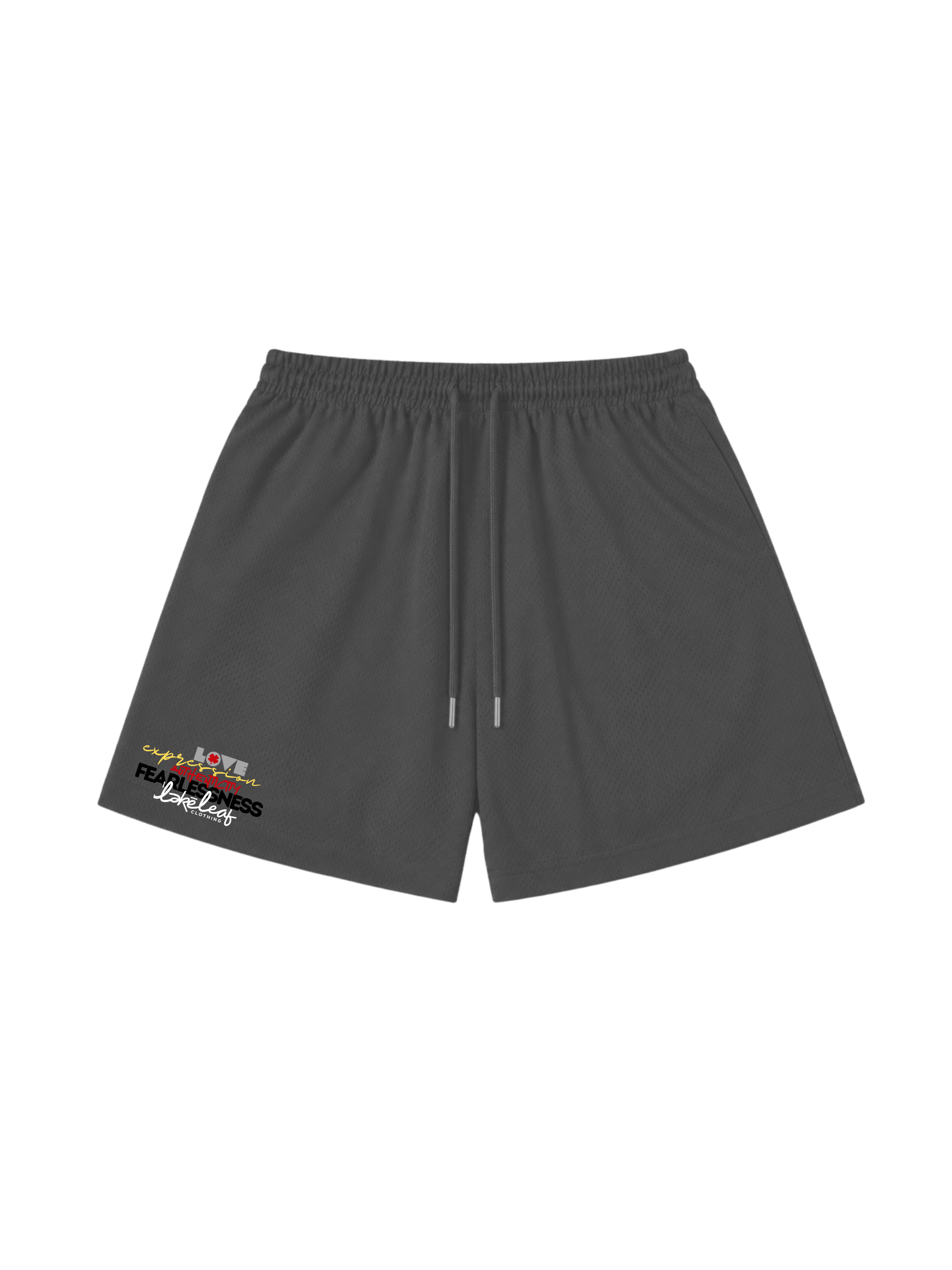 Grey LEAF Shorts