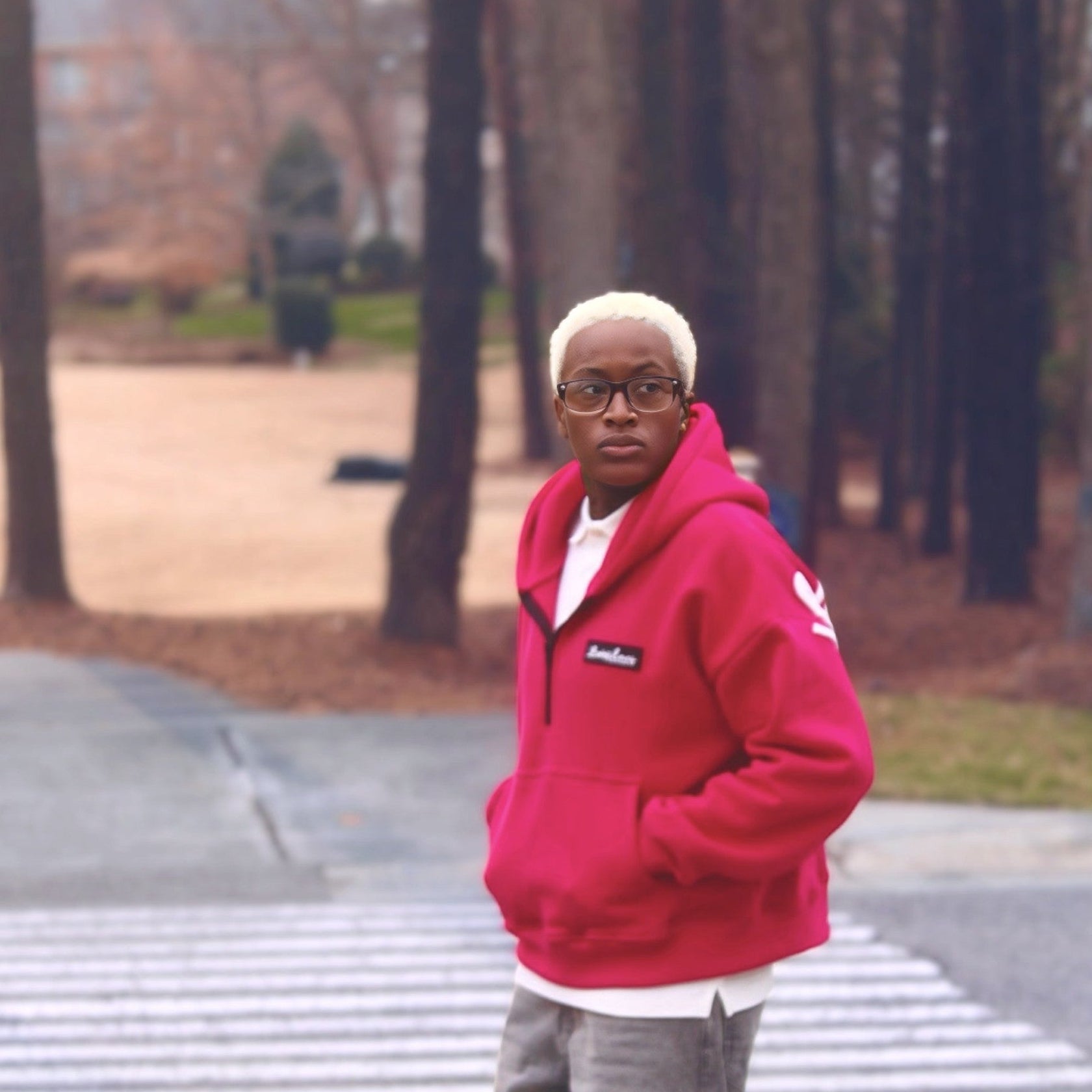 Hot Pink Nothing Really Matters Hoodie